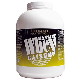 (Ultimate Nutrition) Massive Whey Gainer - (4,25 кг) - (банан)