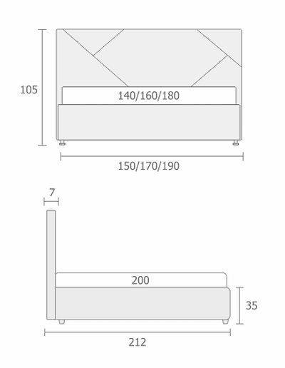Жардин Квадро 1,6м (с основанием с ПМ)