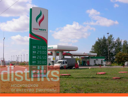 РЕКЛАМА НА АЗС ГОРОД ПУШКИНО