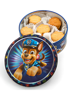 Печенье сдобное ЩЕНЯЧИЙ ПАТРУЛЬ  в жестяной банке 150гр (12)