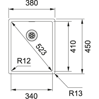 Мойка Franke Box BXX 210/110-34