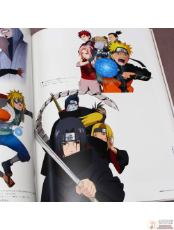 Оригинальный Арт Бук Naruto the Animation Chronicle: Ten (Наруто)