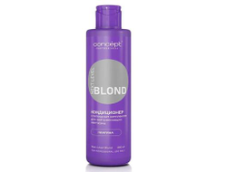 Concept NEXT LEVEL BLOND Кондиционер для нейтрализации желтизны с пептидным комплексом Платина, 300 мл