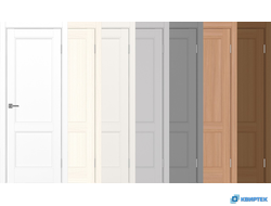 Дверь глухая Оптима Порте царговая экошпон Турин NEO 502.11 купить в Челябинске | КВИРТЕК