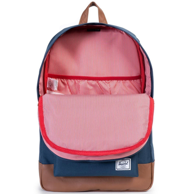 Рюкзак Herschel Heritage Navy/Tan Synthetic Leather
