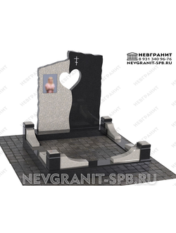 Гранитный комплекс  264 сердце  семейный