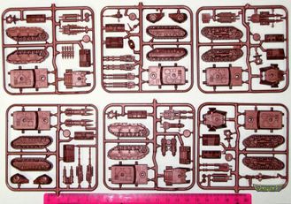 Zod Танки01 6шт Серый полистирол