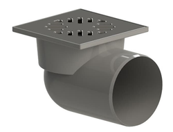 Трап гориз. 110 нерж. сталь 150*150 [6335]