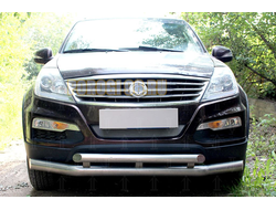 Защита радиатора Ssang Yong Rexton (III) 2012- chrome