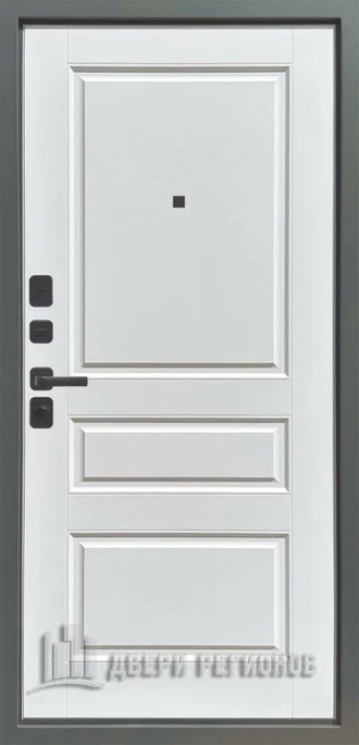 Дверь металлическая "Страж К-8" velluto oscure ag 710/velluto bianco ag 700