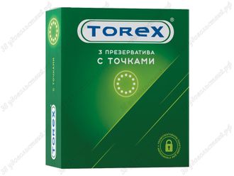 Презервативы Torex №3 C точками