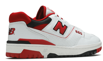 New Balance 550 Red (Белые с красным) новые