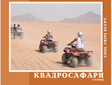 КВАДРОСАФАРИ (УТРО) В ШАРМ ЭЛЬ ШЕЙХЕ