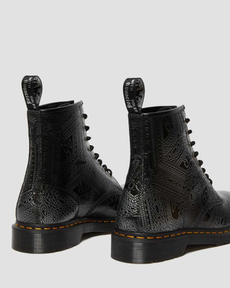 Dr Martens ботинки 1460 Arcadia Chain Emboss серые