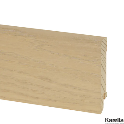 Плинтус напольный Pedross Дуб Шор/Элегант Грей шпон 70х15х2500