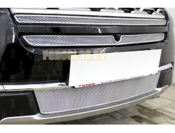 Защита радиатора Ford Explorer 2018- chrome низ PREMIUM