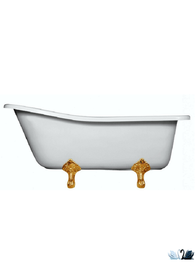 Ванна Эстет Царская 170 x 73 см отдельностоящая каменная купить в магазине Маруся Краснодар