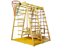 ДСК Вертикаль Весёлый Малыш Wood горка фанерная купить в Воронеже