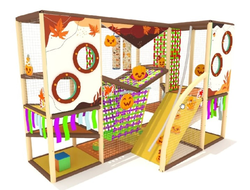 Игровой лабиринт «Тыква» 3,2х1,6х2,2м.