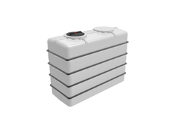 Емкость K 3000 л белая в обрешетке