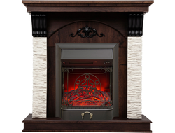 Электрокамин Corfino NT с очагом Majestic
