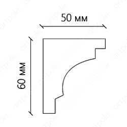 Карниз гладкий SKT19