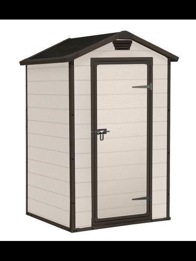 Сарай "Манор 4х3" ,бежевый (размеры 117 х 94 см)