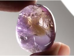 Аметрин, галтовка, Боливия (29*22*20 мм, 20,3 г) №38346