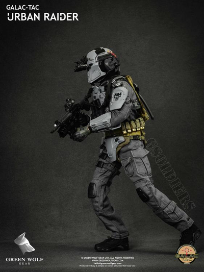 КОЛЛЕКЦИОННАЯ ФИГУРКА 1/6 scale GALAC-TAC URBAN RAIDER - Green Wolf Gear