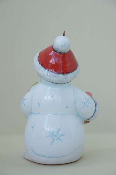 Снеговик со сладостями