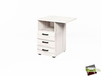 Тумба приставная L-232 Таксония Айвори 670*526*750 мм (Ш*Г*В)