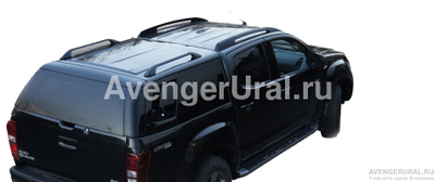 Кунг Sammitr SUV Plus V4 для пикапа Isuzu D-max RT85 рестайл 2019-2020 г.в. c 3-литровым двигателем