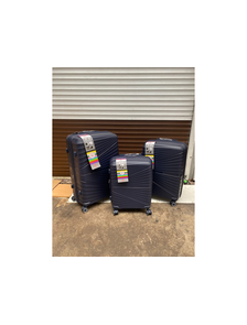 Комплект из 3х чемоданов Impreza Imperial Полипропилен S,M,L Фиолетовый