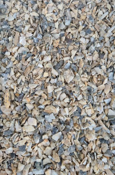 Медовая мраморная крошка, фракция 5-10 мм