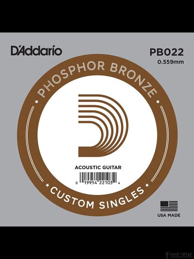 D'Addario PB022 Phosphor Bronze