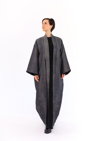 Кимоно с шелком tall (графит)
