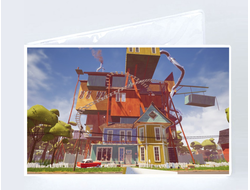 Обложка на студенческий билет Привет Сосед/ Hello Neighbor №1