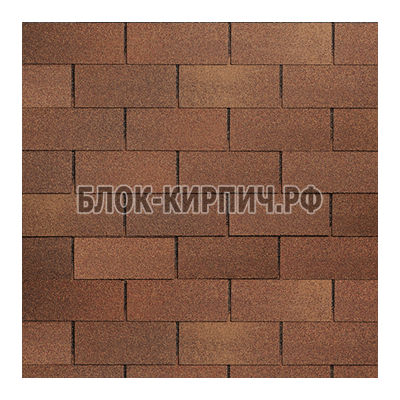 ГИБКАЯ ЧЕРЕПИЦА SHINGLAS КЛАССИК ФЛАМЕНКО КОРИЧНЕВЫЙ