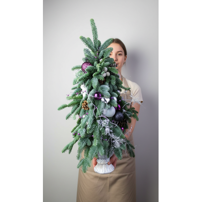 Новогодняя ёлка декор №1110