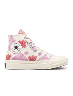 Кеды Converse Chuck Taylor All Star Lift Festival Broderie High Top Bright Madder