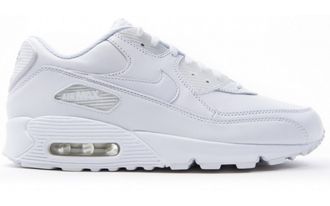 Nike Air Max 90 Белые, кожа (36-46) Арт. 006MF