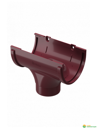 Воронка желоба Docke Standard Ø120/80 мм, цвет: Красный