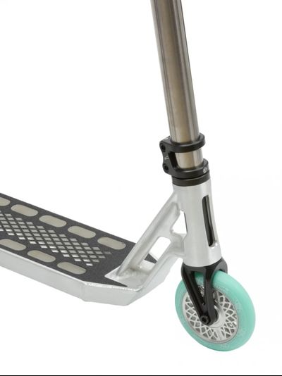 Самокат Комета Эфир серо-мятный