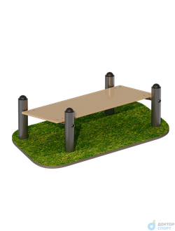 Скамья горизонтальная (эконом)