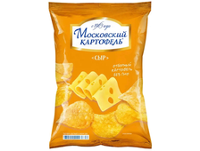 Московский картофель со вкусом Сыра, в упаковке 60 гр