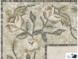 Керамогранит Belani Trianon GP D1 натурал 50 x 50 см под мрамор с декором купить магазин Marysя