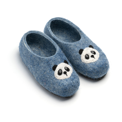 Купить детские войлочные тапочки «Панда»
