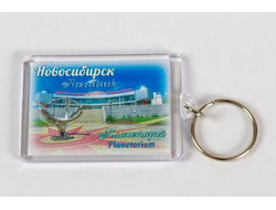 Пластиковый брелок 40х56 мм. - Новосибирский планетарий | интернет-магазин 2fru.ru