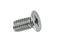 Винт М4х8 потайной к крепежному уголку, цинк