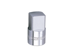 Насадка торцевая 1/2", 8 мм, четырехгранная KING TONY 401408M